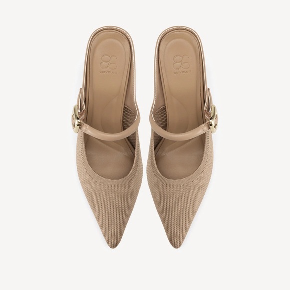 GraceLithe Pointed Toe Heeled Mules - Picture 3 of 12